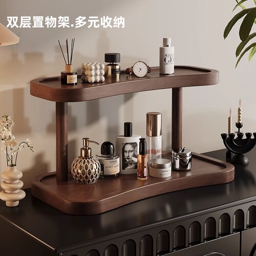 日本轻奢化妆品置物架桌面收纳