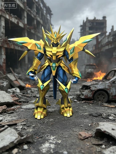 数码宝贝/数码暴龙 金甲龙兽X抗体3d打印白膜digimon