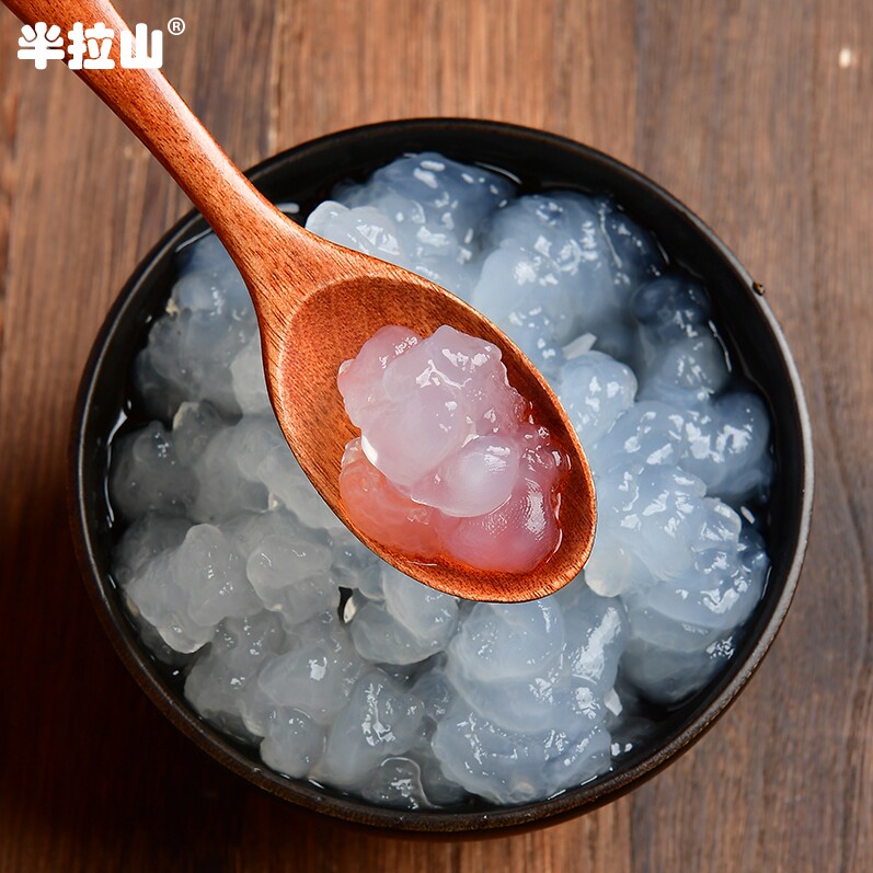 半拉山 雪蛤长白山雪蛤油林蛙油东北蛤蟆油干雪蛤膏礼盒炖木瓜