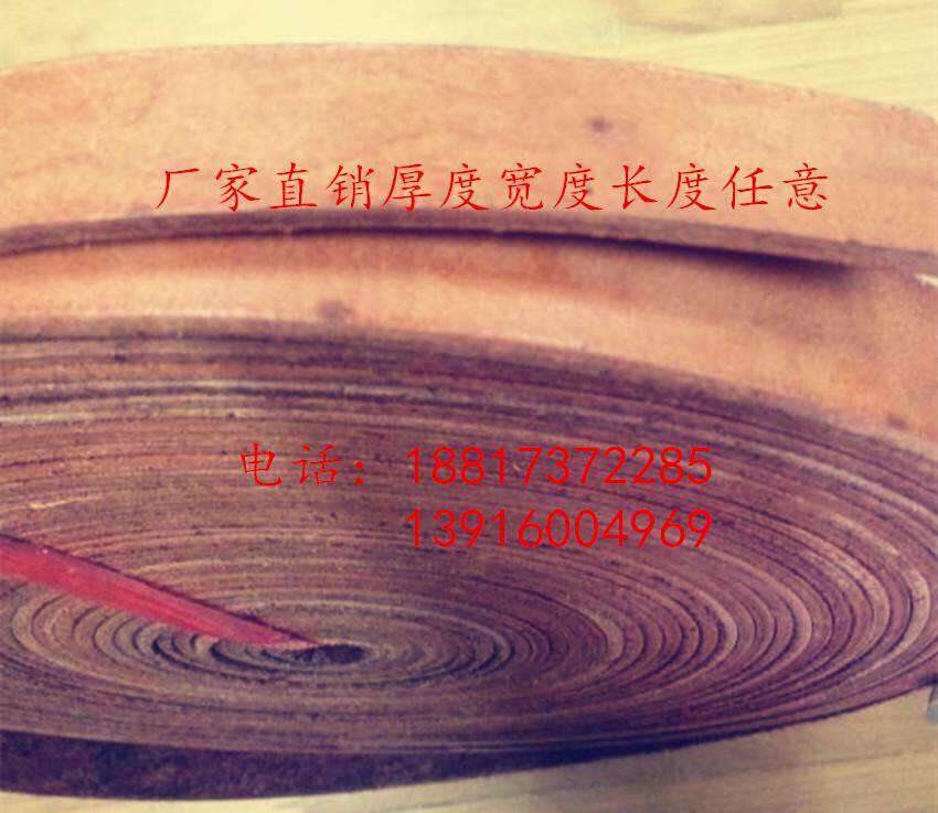 厂家自产自销工业水牛皮皮带防静传动带