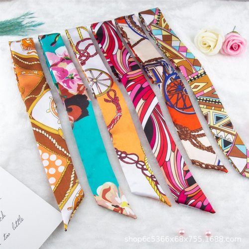 多花色丝巾性价比高小清新女