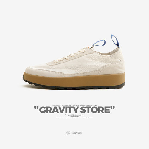 马登男鞋工装复古慢跑厚底阿甘鞋