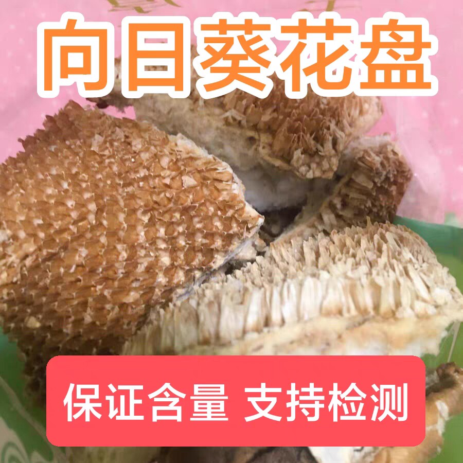 向日葵花盘干中药材新鲜葵花盘500g向日葵饼壳葵花头向日葵瓜子盘
