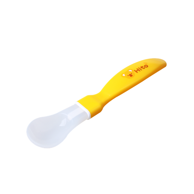 喜多婴幼儿硅胶软质汤匙宝宝餐具