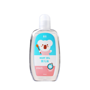 喜多按摩润肤油 抚触油100ml 宝宝婴儿油按摩油BB油 软化头垢肌肤