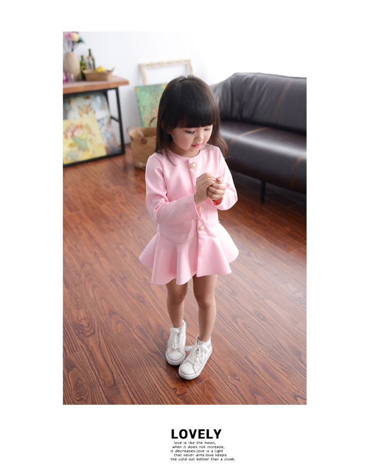 Robe enfant en mélange - Ref 2044937 Image 3