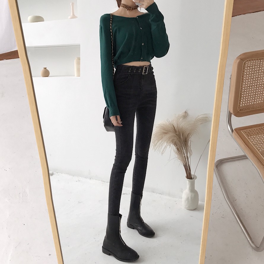 2018Çﶬ¼¾Ð¿°æ¸ßÑü¿ã×ÓÅ£×пã½ôÉíchicС½ÅǦ±Ê¿ã¾Å·Ö¿ãÅ®×°
