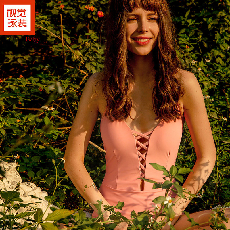 memorybaby泳衣连体式女