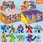 布鲁可变形金刚积木人星辰版第1弹2代一二拼装迷你手办正版玩具克