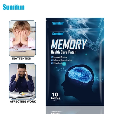 sumifun跨速卖通境膏药贴缓解记忆力差记忆康贴健忘护理贴 k16301