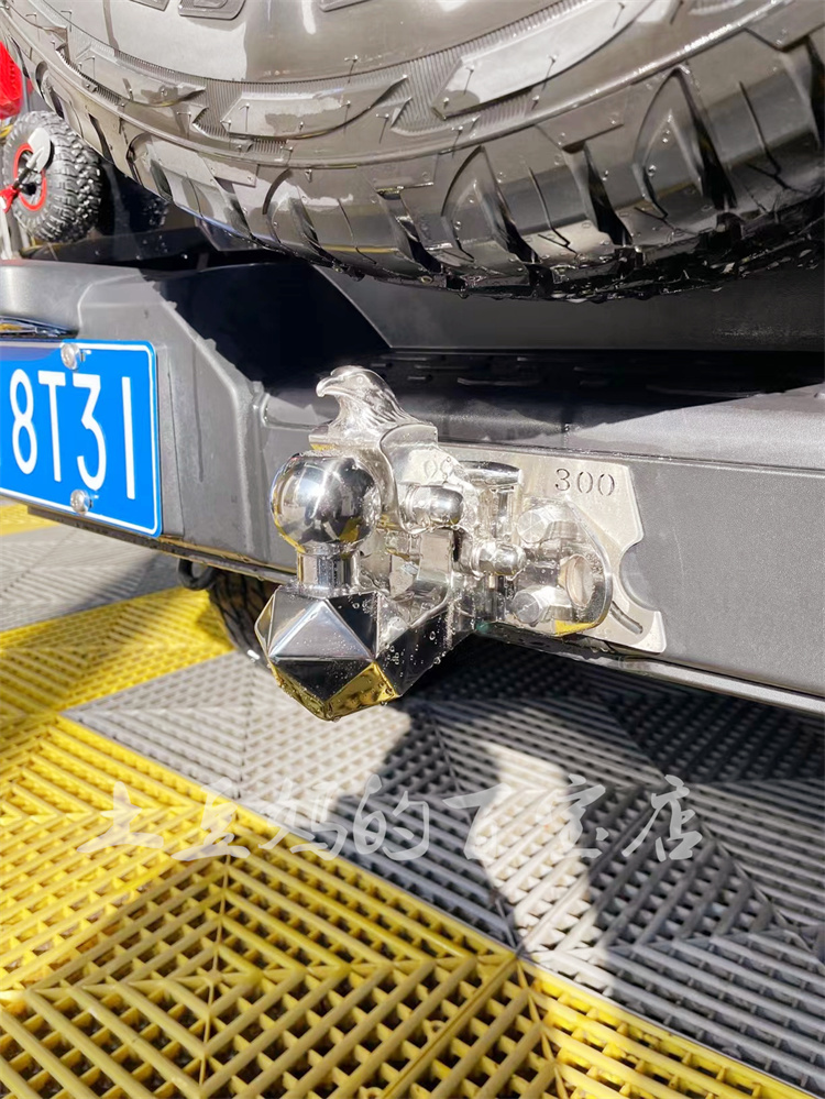 坦克300拖车钩鹰头钩越野改装304不锈钢拖车杠牵引防撞流氓勾配件