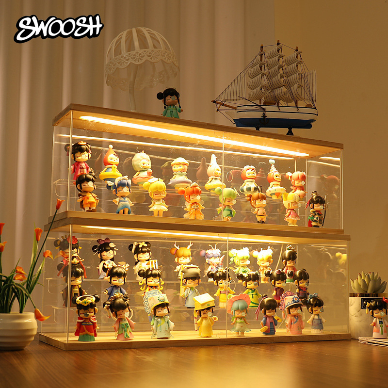 SWOOSH手办收纳盒亚克力展示盒