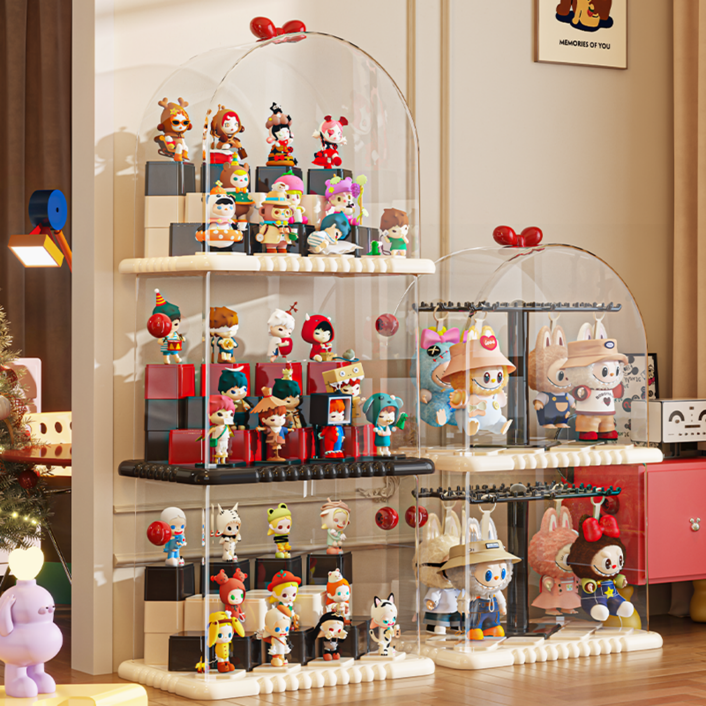 盲盒收纳展示架亚克力防尘