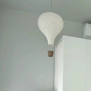 ins北欧风热气球灯罩创意儿童房卧室床头吊饰装饰氛围感拍照道具