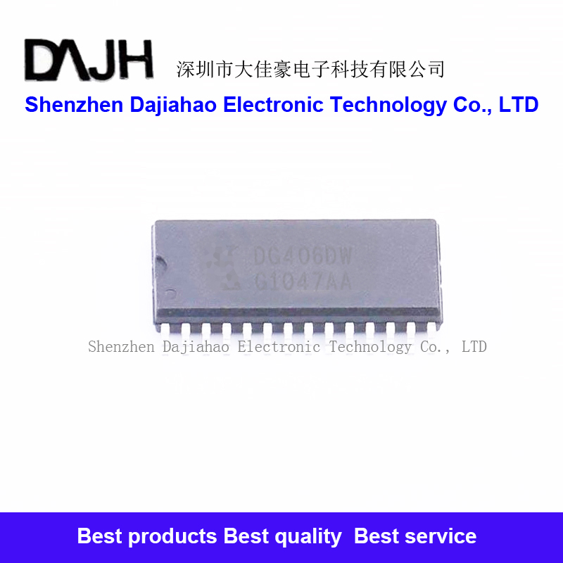 DG406DW DG406DW-E3 贴片SOP-28 模拟开关芯片IC 多路复用器芯片