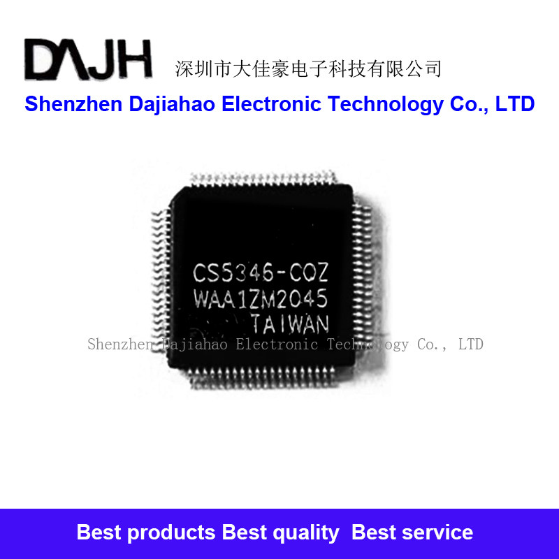 CS5346 CS5346-CQZ 音频数模转换器 贴片QFP-48