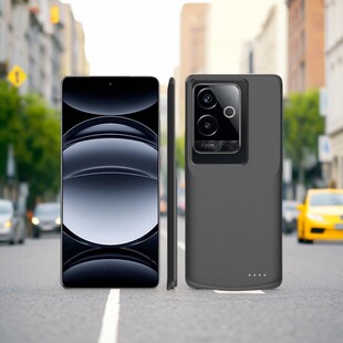 适用真我realmeGT6背夹电池充电宝RMX3800手机壳便携式大容量电源