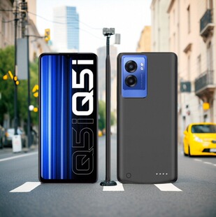 适用realmeQ5Pro背夹电池Q2便携式充电宝真我Q3S手机壳大容量电源