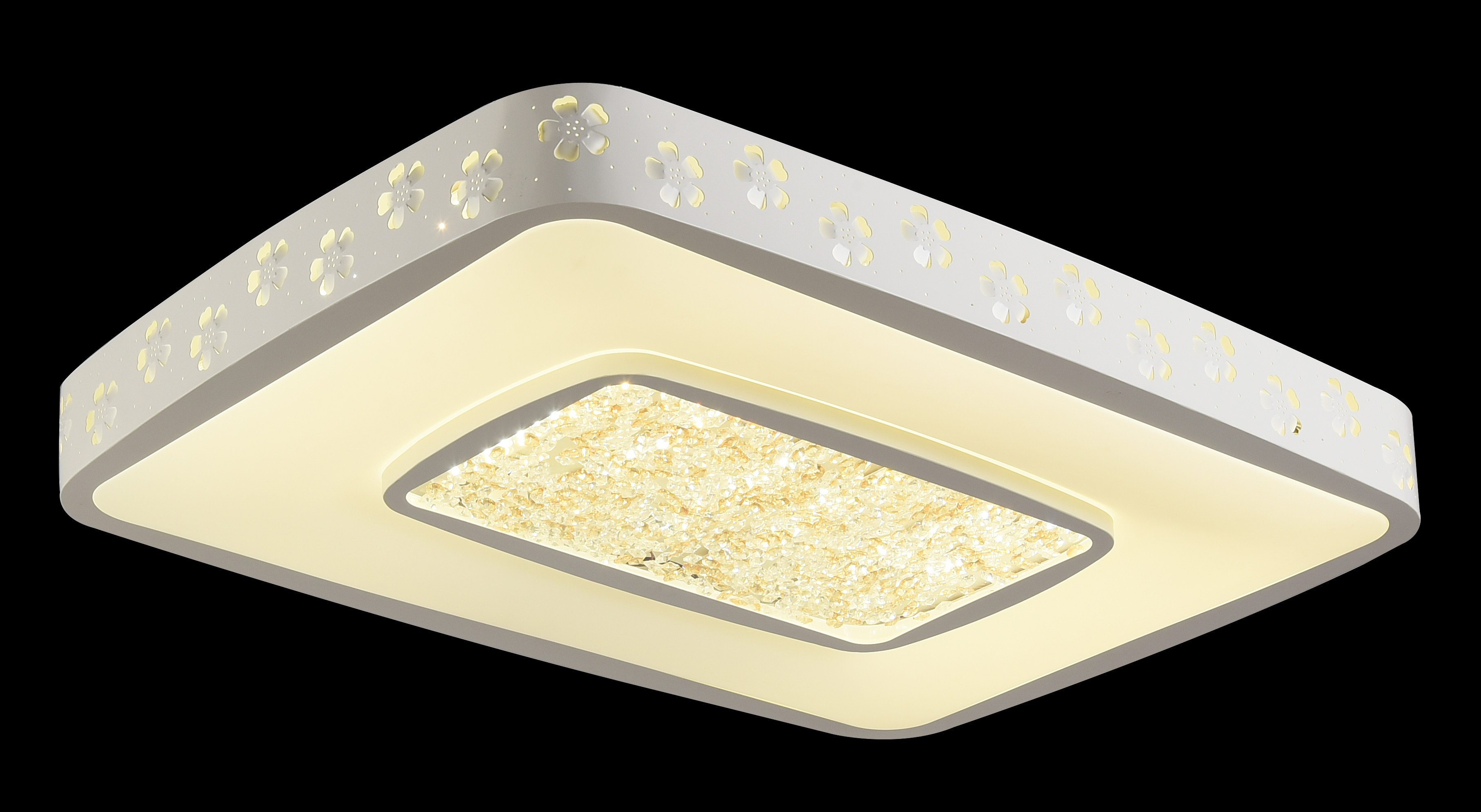 秋田照明 led灯具雅居厅堂灯客厅灯吸顶灯 流星花园