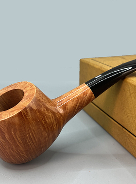 意大利卡斯特罗烟斗Castello城堡收藏级石楠木烟斗 55型 原木KKKK