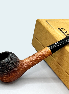 意大利卡斯特罗Castello老古董系列石楠木手工烟斗KK 渐变 苹果斗