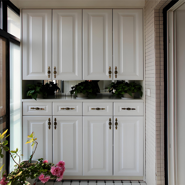 重庆定制欧式阳台柜工厂直销