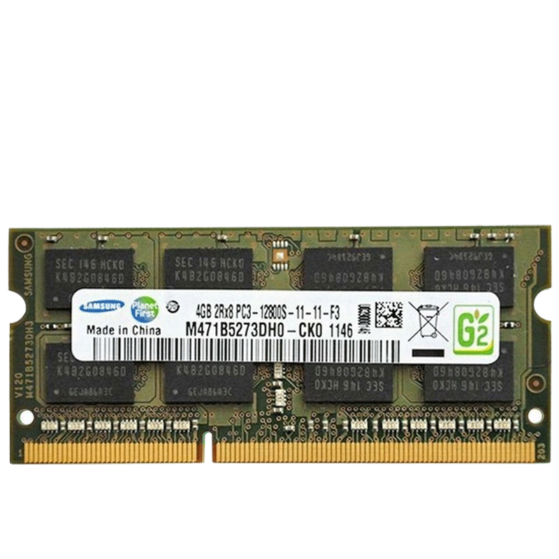 原厂三星4G DDR3 1600 笔记本内存条2RX8 PC3-12800S 1.5V标压