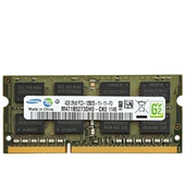 DDR3 12800S 1600 PC3 1.5V标压 笔记本内存条2RX8 原厂三星4G