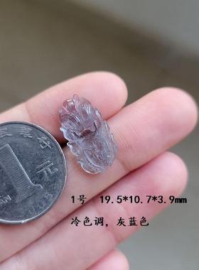 包邮天然碧玺九尾狐吊坠 碧玺佛公  碧玺雕刻件狐狸吊坠项坠