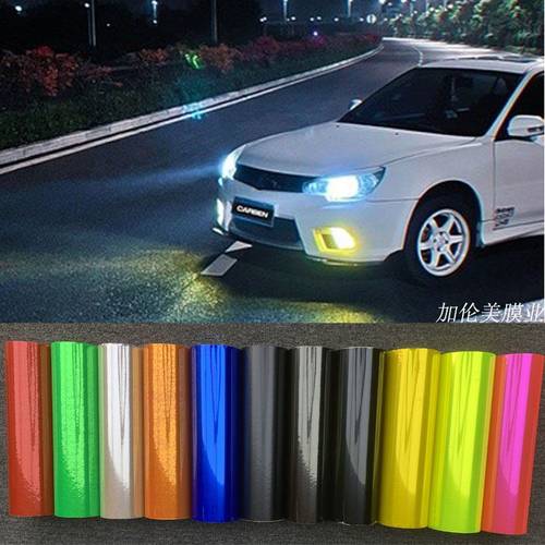雾灯包邮车灯改色膜贴纸透光膜