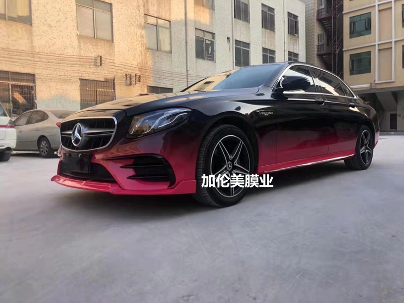 亚光亮面全车个性定制迷彩改色膜