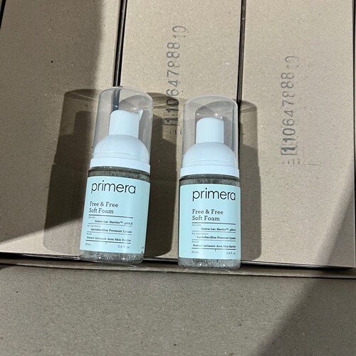 韩国原装进口primera芙莉美娜私处护理液20ml中样泡沫清洗液现货