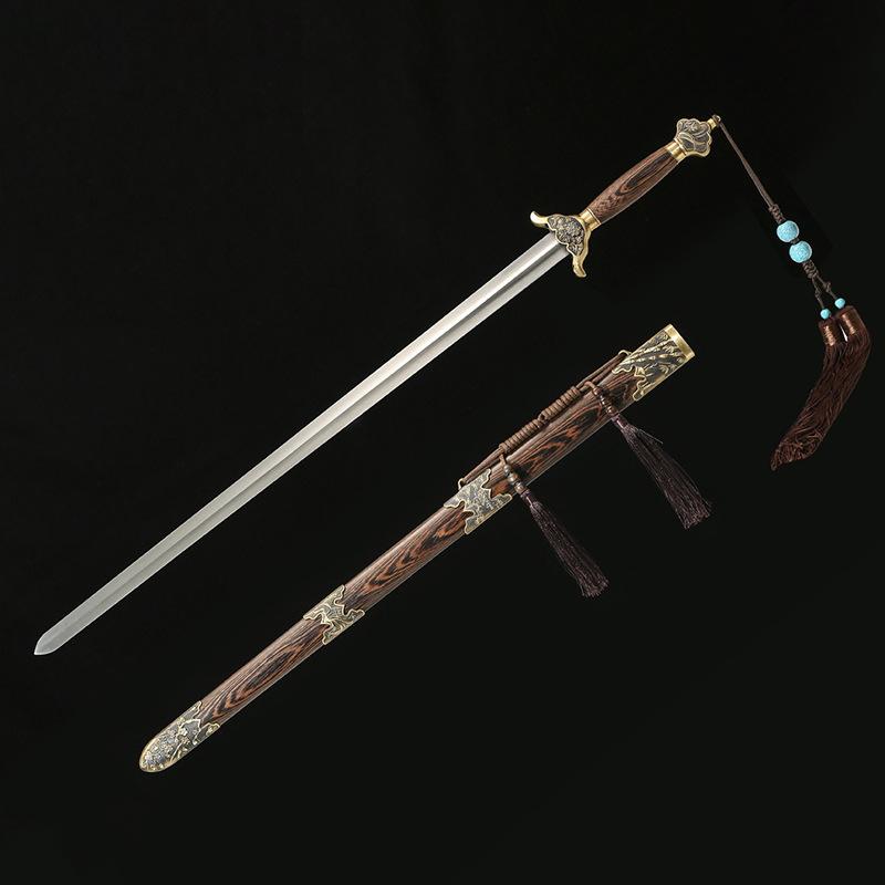 龙泉君魄刀剑梅兰竹菊武术太极剑