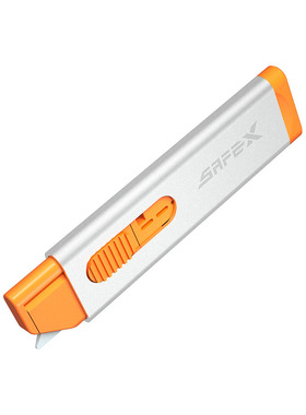 美国safeX安全陶瓷刀安全刀开快递神器铝合金陶瓷刀H哥的开箱刀