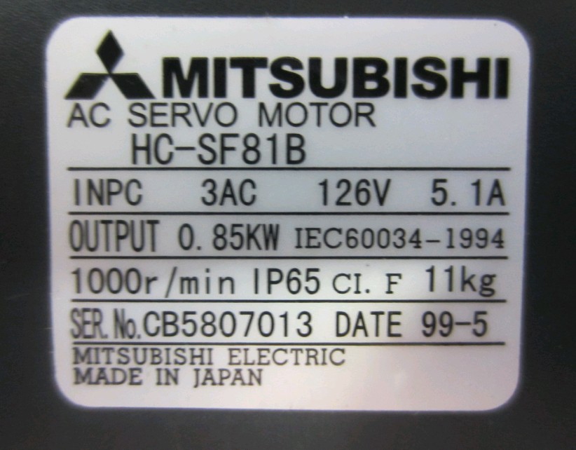 低价销售三菱电机HC-SF81B议价