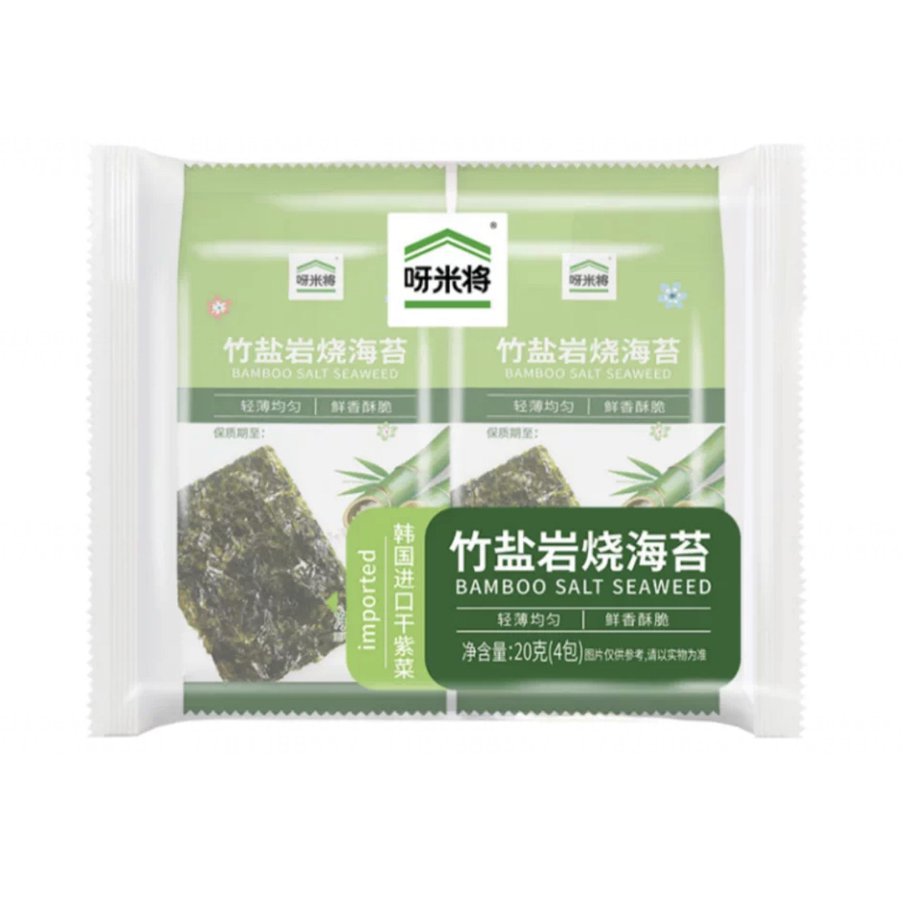 全家呀米将系列竹盐岩烧海苔20g