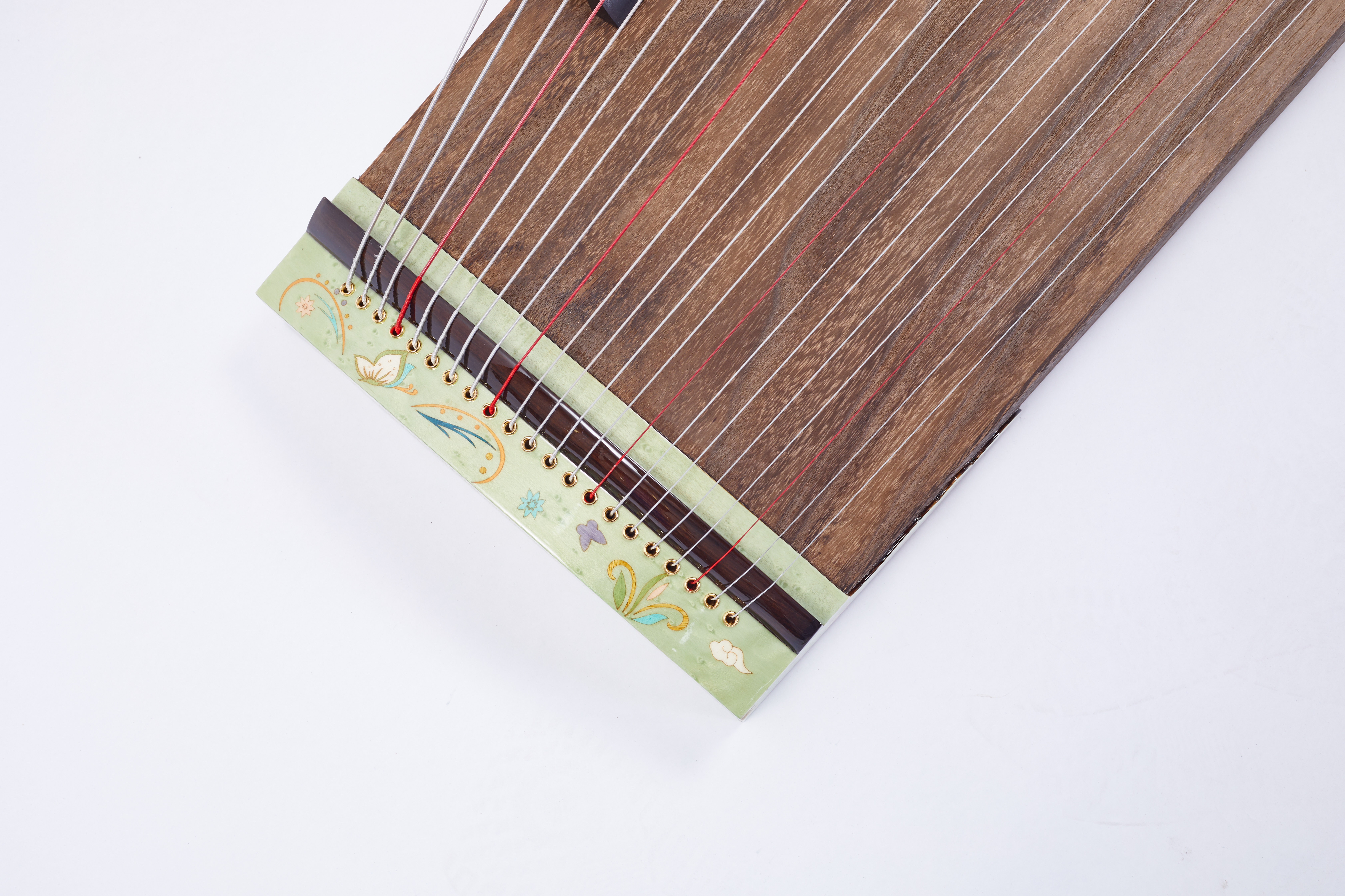 幽韵古筝 新款和风 一米挖筝 天然黑酸枝木 20年以上面板