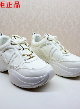 Tigrisso蹀愫2024春蹀愫新款简约厚底增高老爹鞋休闲鞋TA54151-55