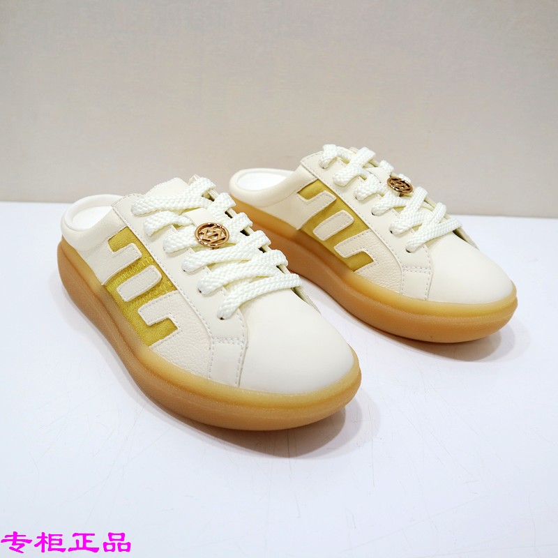 zsazsazsu莎莎苏2025春季拖鞋马卡龙后空半拖凉鞋外穿ZA65141-30