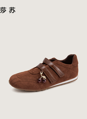 zsazsazsu莎莎苏2025秋冬运动休闲芭蕾舞鞋复古德训鞋ZA65301-46