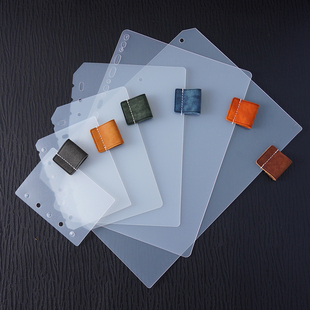 活页手账配件 真皮笔插活页分隔板 M5A8