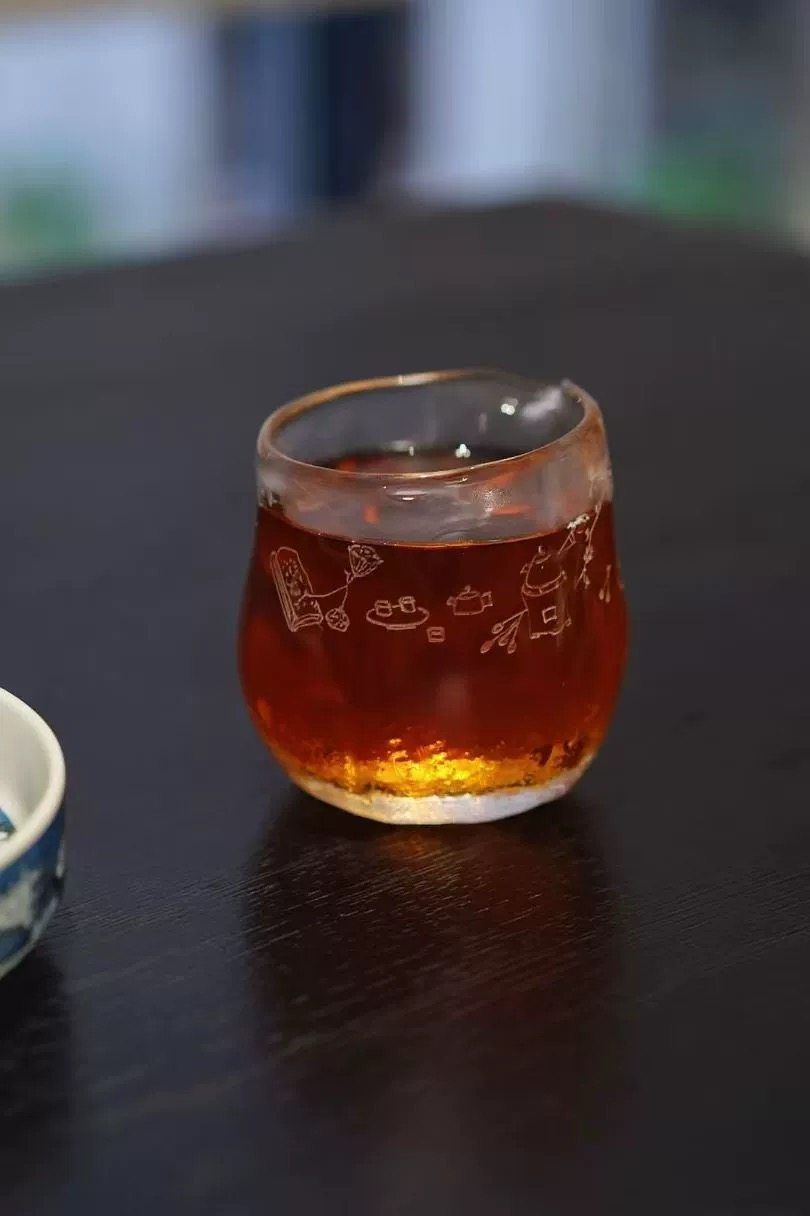 饴山琉璃纯手作原创设计透明茶海分茶器公道杯精致小容量