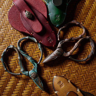 一九茶舍学古中国茶剪复古剪刀泡袋剪手工茶艺茶道配件[预售30天]