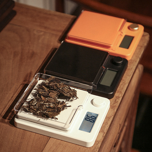 一九茶舍 方形茶称茶道称茶叶称重咖啡豆称重1000g大号秤厨房茶室