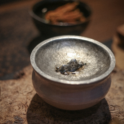 日本手拉胚小建水茶洗水洗手工锤纹锡盖陶瓷功夫茶具配件茶道零配