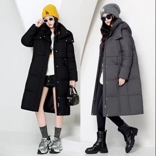 特价 女士休闲羽绒服九成品D888半成品衣壳翻新加厚定制加工 新款