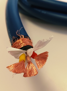 古河FP-3TS20蓝丝带OCC单结晶铜 hifi发烧功放音箱音响电源线