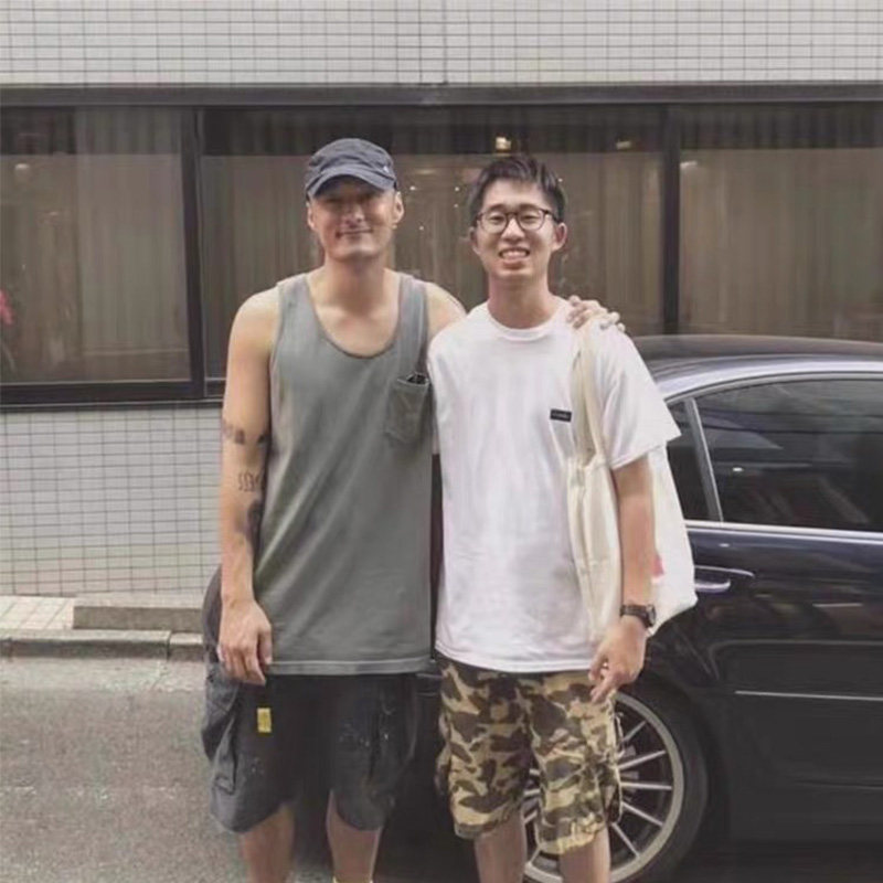 WTAPS余文乐同款纯棉刺绣汗背心