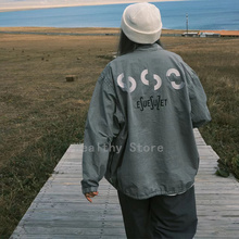 23AW BEAMS SSZ 552日系水洗字母刺绣教练夹克外套长袖男City boy