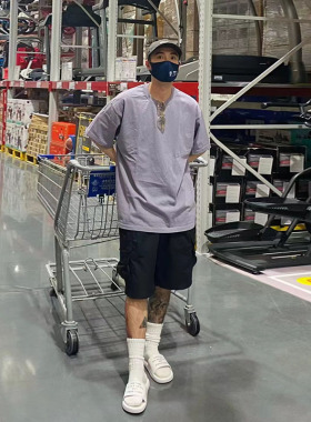 BEAMS SSZ联名HEAVYWEIGHT COLLECTIONS水洗蜡染重磅短袖T恤男女